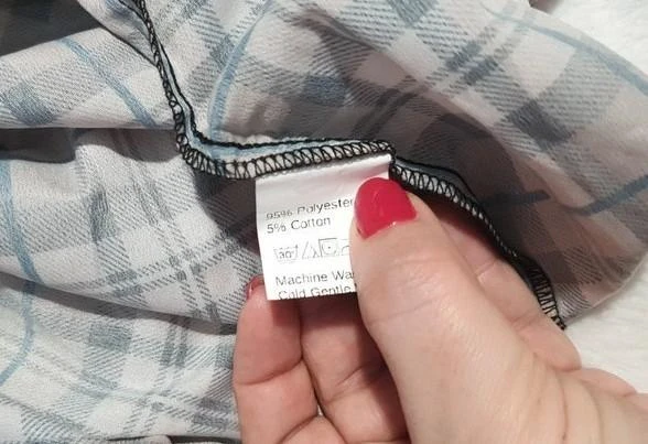 Vestido longo assimétrico preto quadriculado "MISS" 48 - 4XL – photo 5